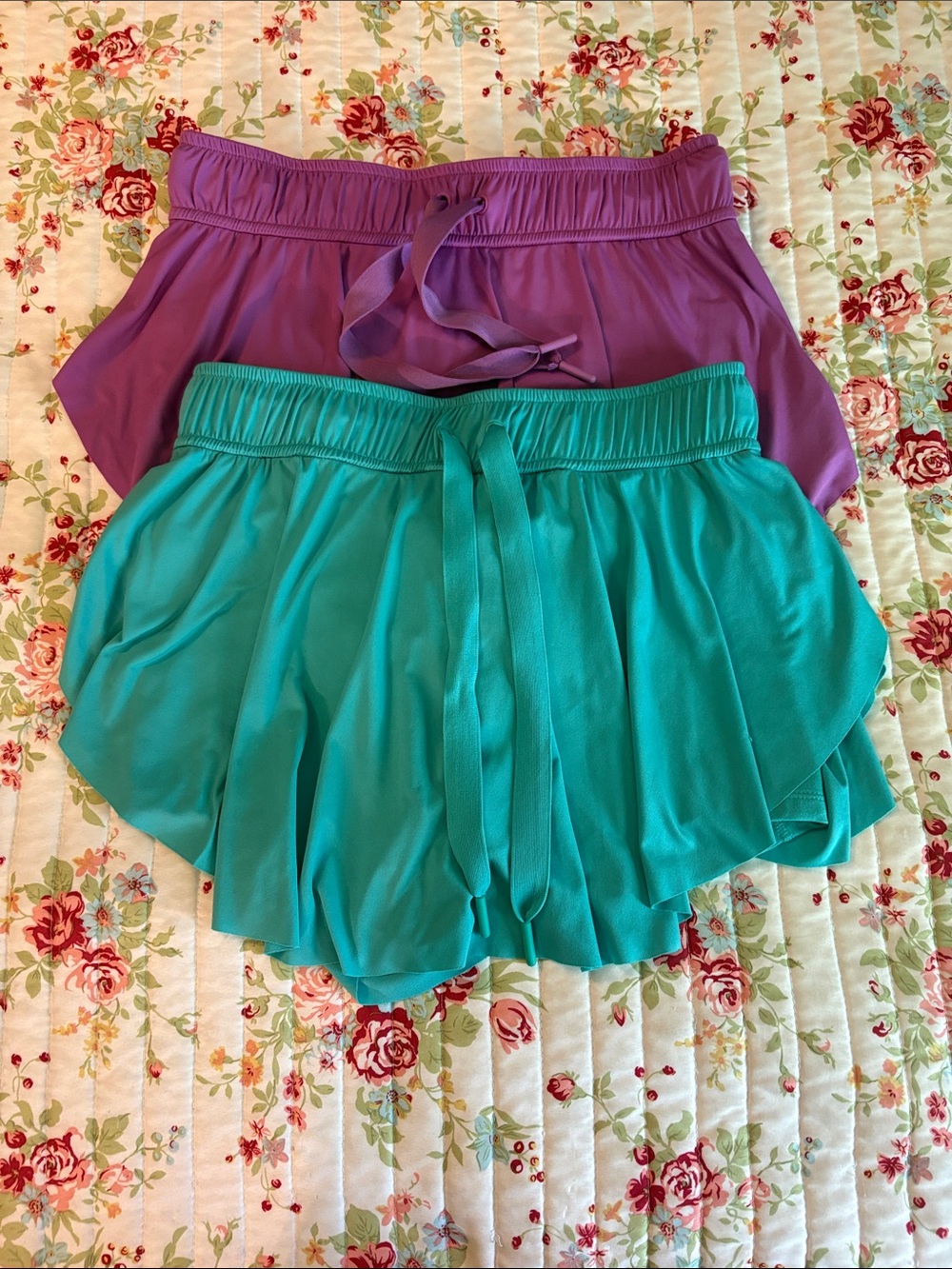 Free People Movement Skorts Bundle of 2 Women Size XS Purple/ Teal